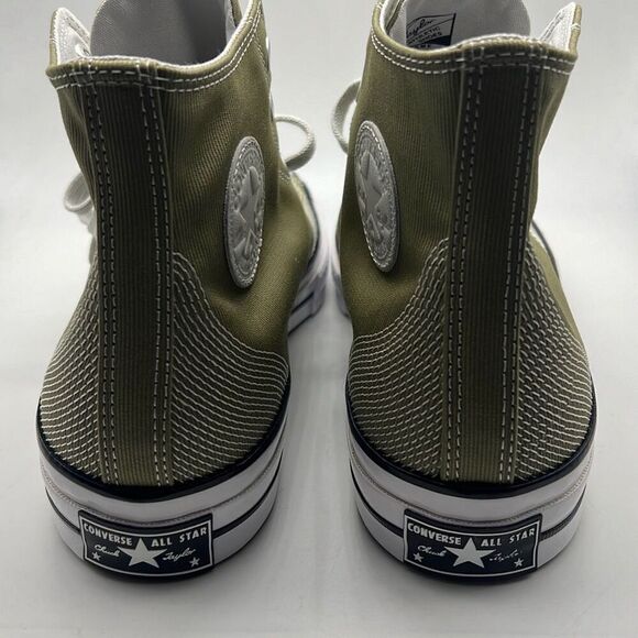 Converse Chuck 70 Multi-Stitch Hi Shoes A07435C Mossy Sloth Green NWB Men 11.5 - Picture 8 of 10